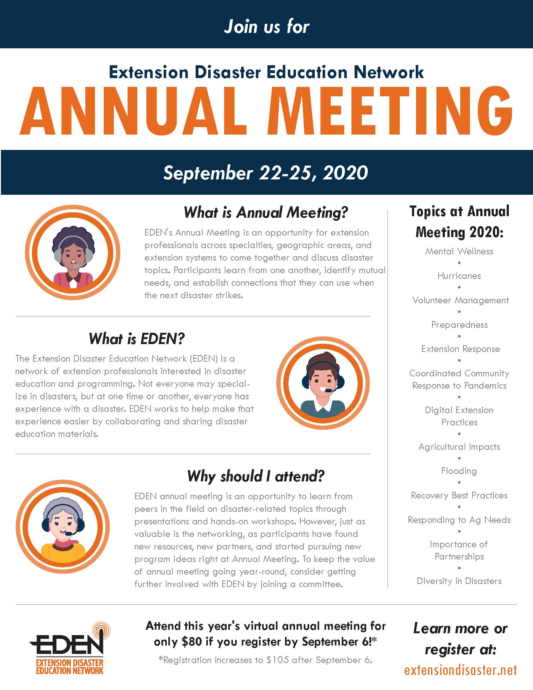 2020 EDEN Annual Meeting Flyer